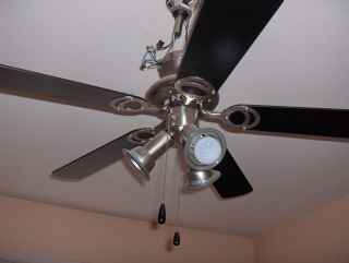 stainless + ceiling fan 