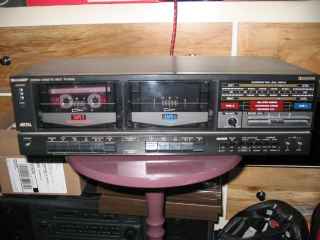 LECTEUR AUDIO CASSETTE SHARP RT-W500