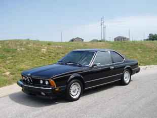 BMW 635 Csi Noir Sur Noir Rare 5 Vit