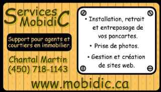 Installation de pancarte a vendre et +