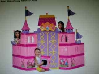 Un gros chateau de Princesse Mega block