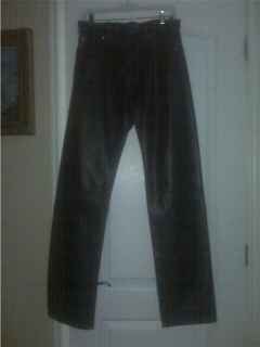Giorgio Armani Leather Pants