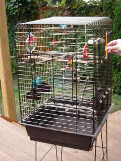 Cage oiseaux type ''petits perroquets''