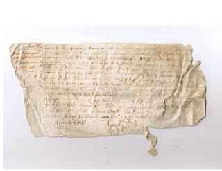   523 YEAR OLD DOCUMENT 1486, AUTHENTIQ