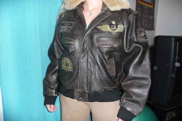 VESTE AVIATEUR STYLE TOP GUN Nouveau pr